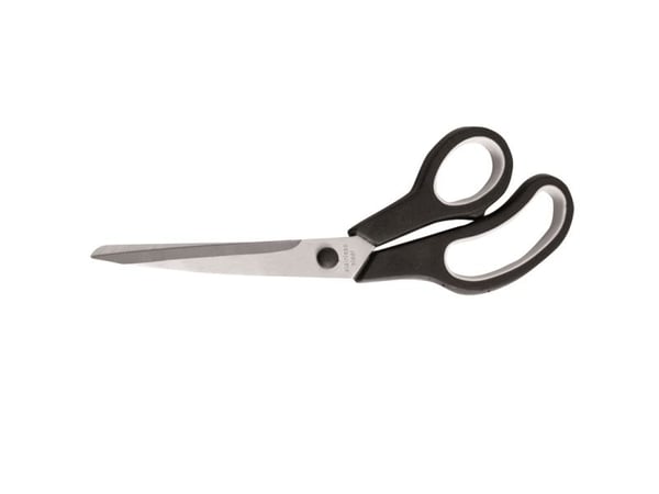 Saks Kontor 255 mm Soft Grip, sortering / tykkelse260x15x95mm 0,11kg (1stk)