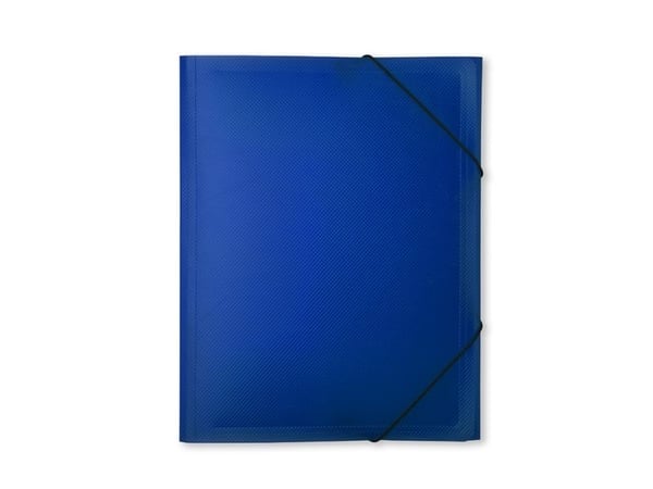 Kansio A4 joustavalla muovilla, laivastonsininen 314x240x5mm 0,116kg (1k) - (24 kpl)