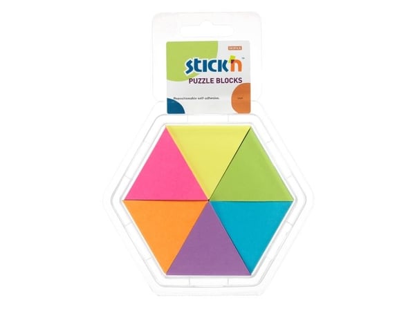 Notesblok 6st 43x50 150 Blad Assorterat Neon