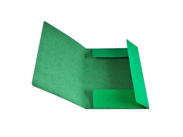 Elastikmapp papper grön (48 st.)