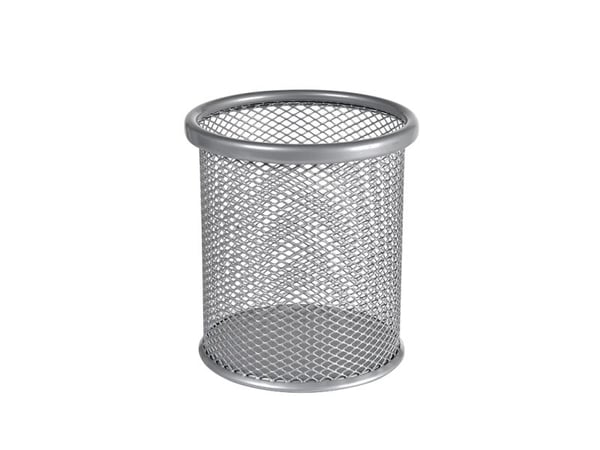 BNT - Penneholder - Metal - Sølv - Ø90mm - H100mm