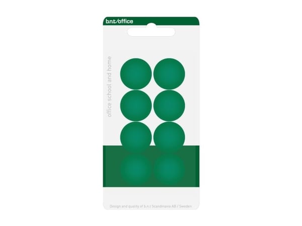 Magneetit 20mm 8kpl, Gr�n90x10x160mm 0,03kg (8kpl) - (8 kpl per pakkaus)