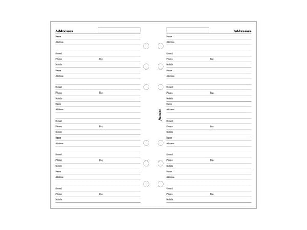 Filofax 130201