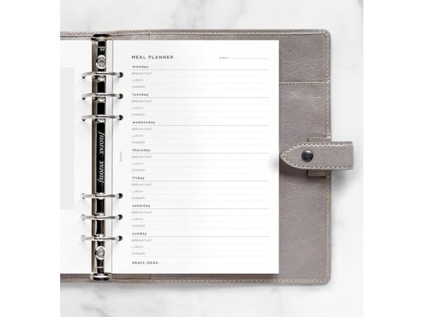 A5 Time Planner Refill152x108x22mm 0,028kg (1kpl)