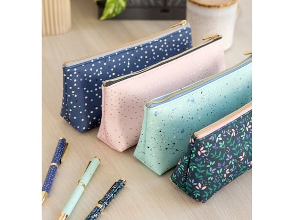 Filofax Lomme med Lynlås Confetti