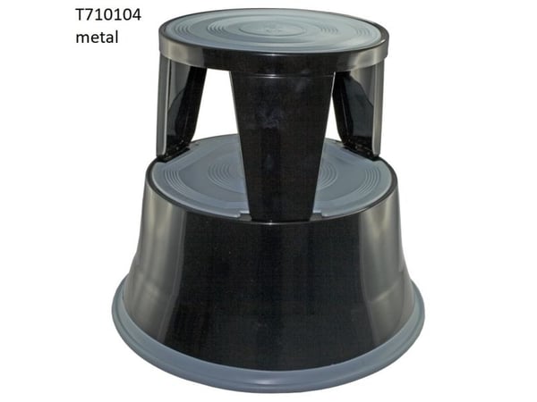 Elefantfod Metal Sort 41cm
