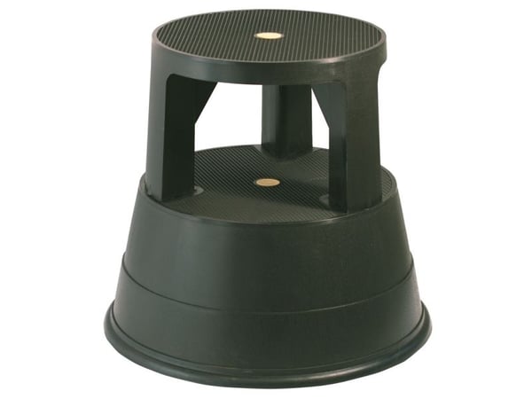 Elefantfot plast bnt/Kontor svart høyde 390 mm