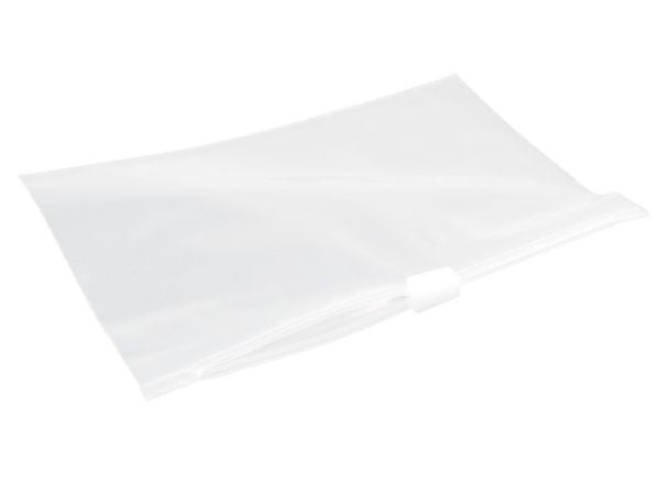 Lynlåspose, Grippie, 90 µm, 215 x 302 mm LD-PE, Transparent, Uden tryk lynlåslukning, pakke a 100 st