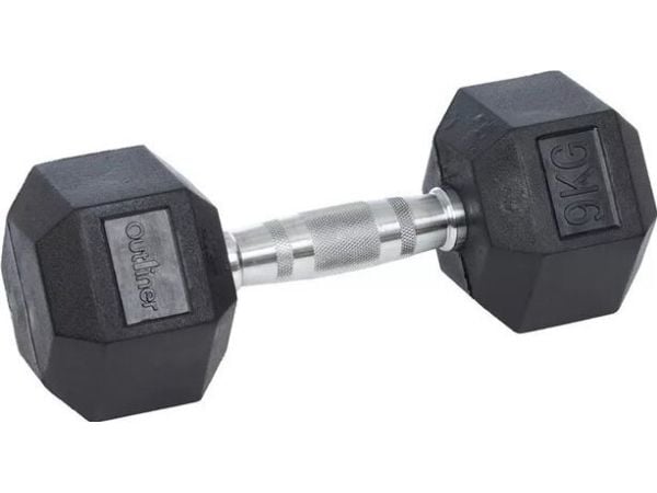 Outliner-painopaino YLDB35 kumitettu 1 x 9 kg