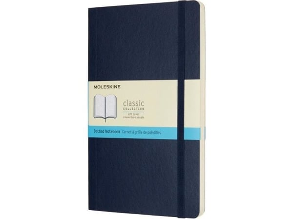 Moleskine 805-50-0285-476-4, Yksivärinen, Sininen, Matta, 70 g/m², Pehmeäkantinen, Aikuinen