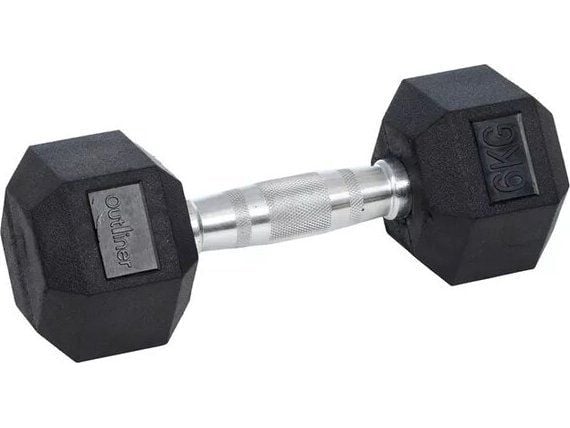 Outliner-painopaino YLDB35 kumitettu 1 x 6 kg