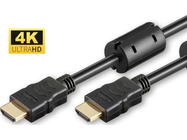 MicroConnect - High Speed - HDMI-kabel - HDMI hann til HDMI hann - 7.5 m - svart - 4 K 30 Hz (3840 x 2160) støtte, Lydreturkanal (ARC)