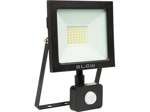 Blow 71-561# belysningsarmatur – halogen/LED med PIR SMD 30W, nøytral hvit