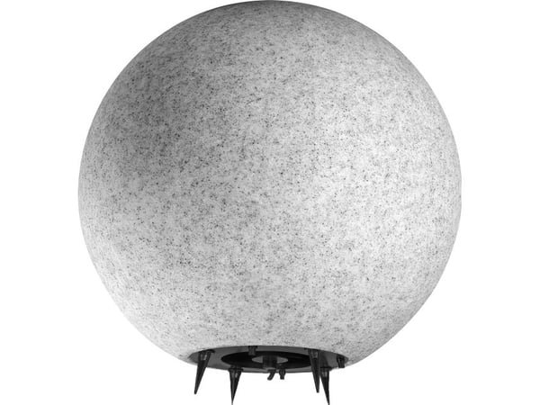 Orno OFELIA utendørs vegglampe kuppel, E27, maks. 18W, IP65, stein, ?380