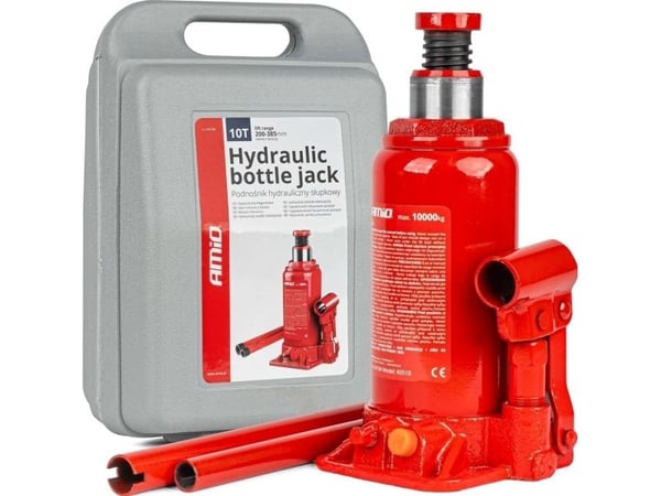 AMiO hydraulisk søylejekk 10 t 10000 kg pvc-boks amio-04184