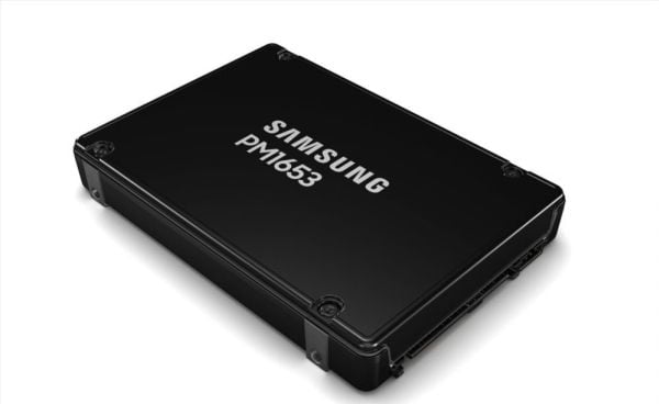 Samsung PM1653 MZILG7T6HBLA - SSD - Enterprise - 7.68 TB - intern (stasjonær) - 2.5" - SAS 24Gb/s