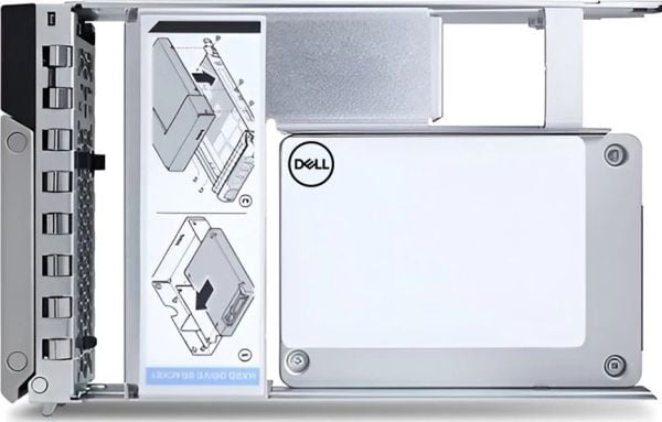 Dell - SSD - Read Intensive - 1.92 TB - 2.5" i 3,5 tommer leder - SATA 6Gb/s - for PowerEdge C6420 (3.5")