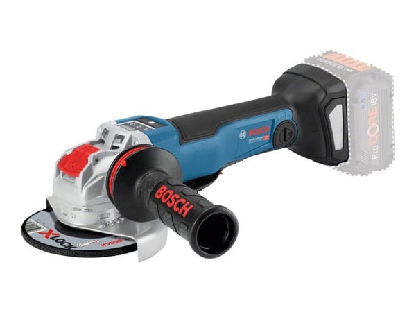 Bosch GWX 18V-10 PSC Professional - Vinkelsliper - trådløs - 125 mm - uten batteri - 18 V - SOLO