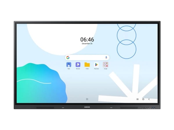 Samsung Interactive Display WA75D - 75" Diagonalklasse WAD Series LED-bakgrunnsbelyst LCD-skjerm - utdanning / næringsliv - med innebygd interaktiv...