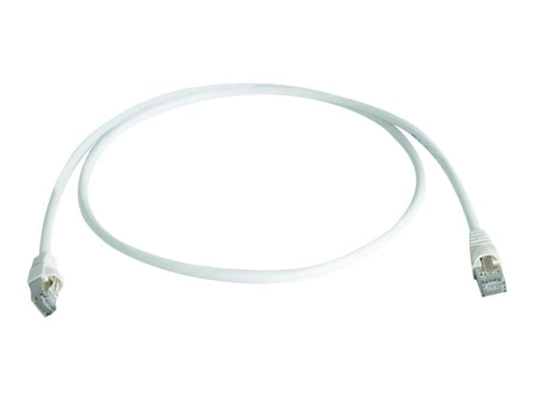Telegärtner DataVoice Office - Koblingskabel - RJ-45 (hann) til RJ-45 (hann) - 3 m - 5.8 mm - S/FTP - CAT 6a - med støvel, halogenfri, uten hindrin...