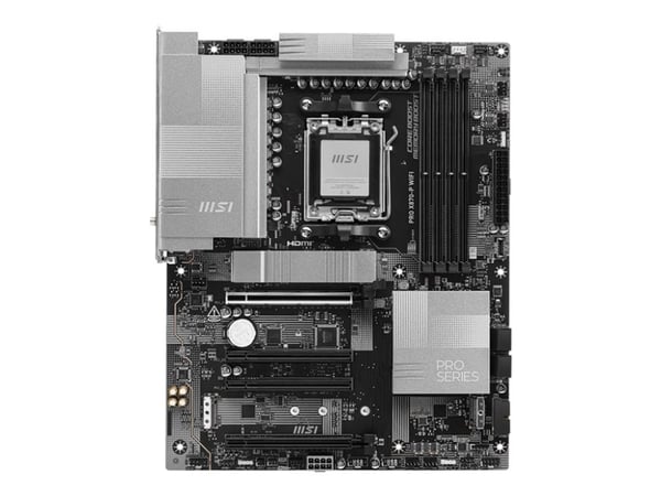 MSI PRO X870-P WIFI - Hovedkort - ATX - Socket AM5 - AMD X870 Chipset - Wi-Fi 7, 5 Gigabit Ethernet, Bluetooth - innbygd grafikk (CPU kreves) - HD-...