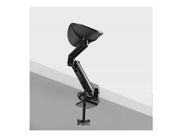 Startech Adjustable Arm Rest For Desk, Clamp-On Install/No Drilling - Monteringssett (armstøtte) - plastikk, aluminium, stål - svart - skrivebordsm...