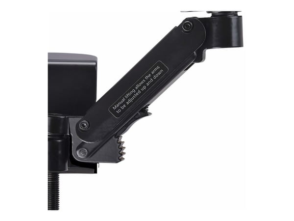 Startech Adjustable Arm Rest For Desk, Clamp-On Install/No Drilling - Monteringssett (armstøtte) - plastikk, aluminium, stål - svart - skrivebordsm...
