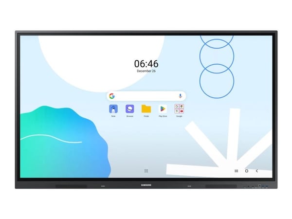 Samsung Interactive Display WA86D - 86" Diagonalklasse WAD Series LED-bakgrunnsbelyst LCD-skjerm - utdanning / næringsliv - med innebygd interaktiv...