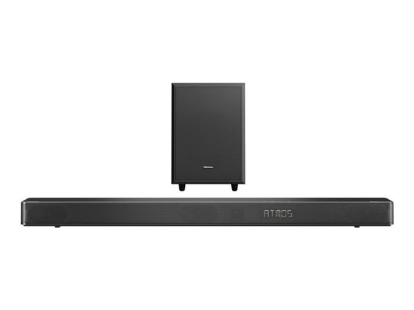 Hisense AX3120G - Soundbar - 3.1.2-kanal - trådlös - Bluetooth - svart