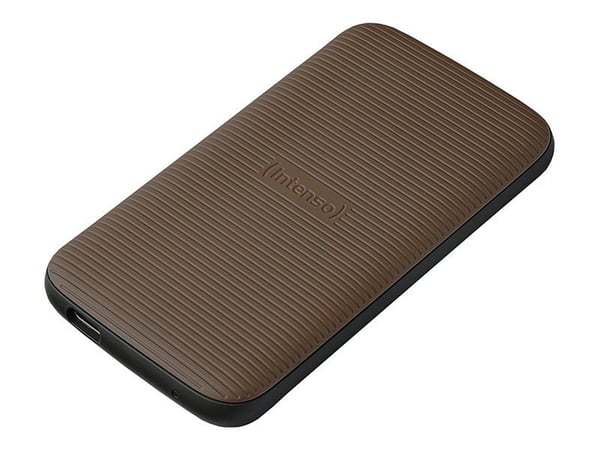 Intenso TX500 - SSD - 2 TB - ekstern (bærbar) - USB 3.2 Gen 2x1 (USB-C kontakt) - brun
