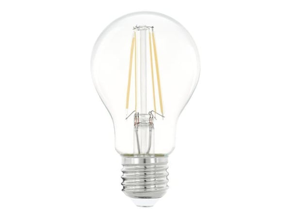 Eglo - LED-filamentlyspære - form: A60 - E27 - 7 W (ekvivalent 60 W) - klasse E - varmt hvitt lys - 2700 K - blank