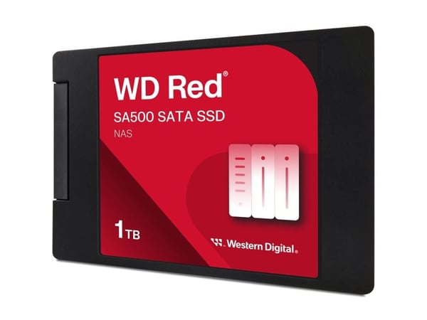 WD Red SA500 WDS100T1R0A - SSD - 1 TB - intern - 2.5" - SATA 6Gb/s
