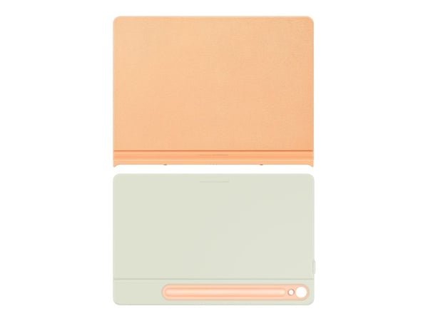 Samsung EF-BX710 - Lommebok for nettbrett - oransje - for Galaxy Tab S9, Tab S9 FE