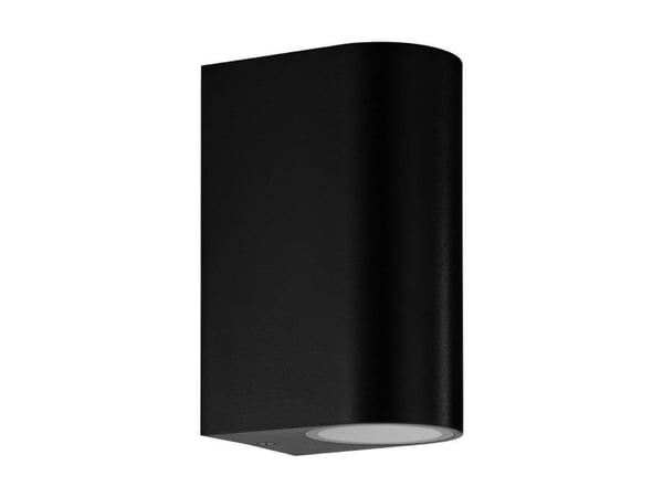 EGLO SCOGLIERA-E utendørs vegglampe i svart 2L