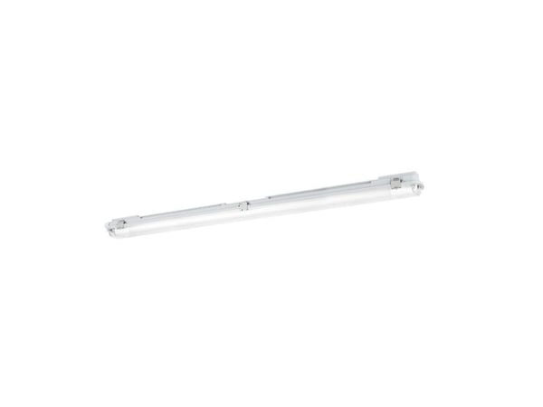 EGLO ECO TUBE-E armatur L1285 1x18W IP65 grå/transparent