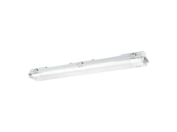 EGLO ECO TUBE-E armatur L675 2x10W IP65 grå/transparent