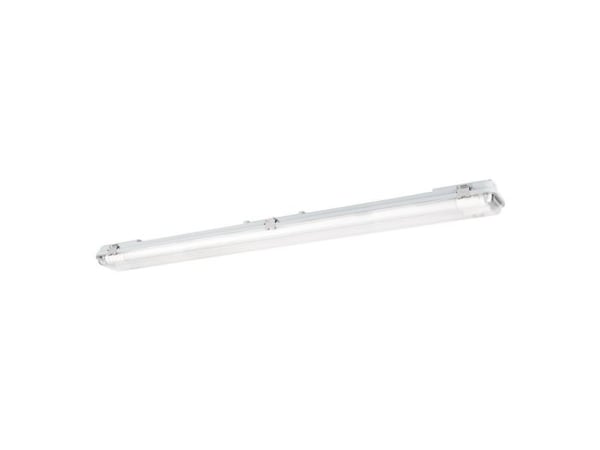 EGLO ECO TUBE-E armatur L1285 2x18W IP65 grå/transparent