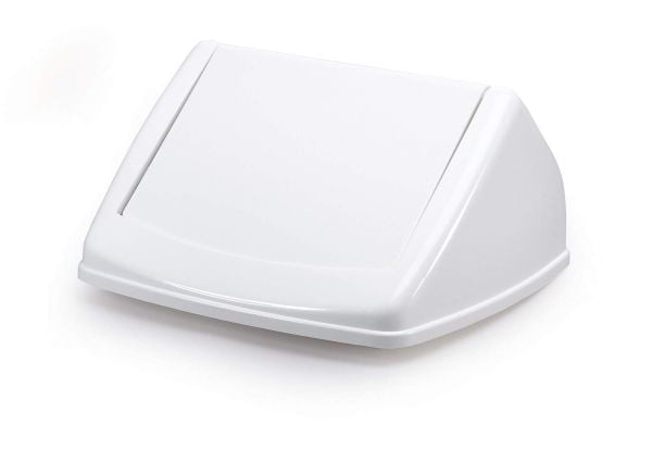 DURABLE DURABIN - Soptunna - fliplock - 40 L - vit