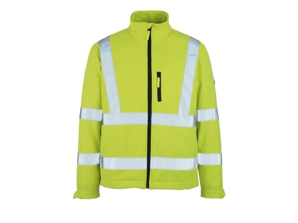 MASCOT 08005-159-17, Jakke, Mann, Hvit, Gult, L, Polyester, 265 g/m²