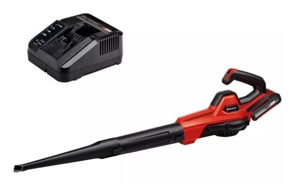 Einhell GE-ULB 18 Li E, Håndholdt løvblåser, 250 km/t, Blåsende, Svart, Rød, 92 dB, 18 V