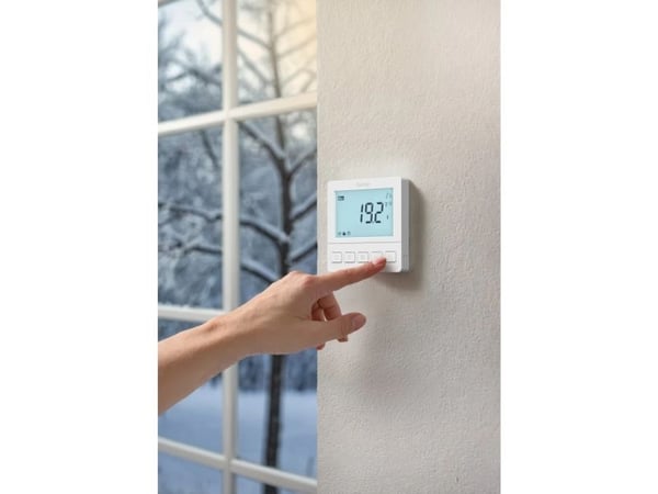 Hama 00176629, Digital termostat, Room, Hvit, 5 - 35 °C, °C, LCD