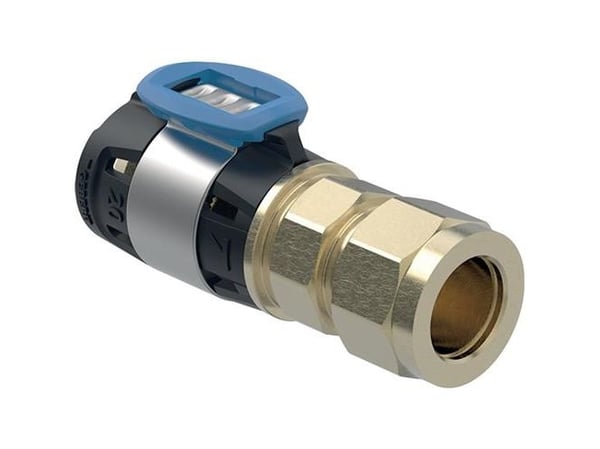 Overgang FlowFitCuZn21Si3P 16mm x 16mm