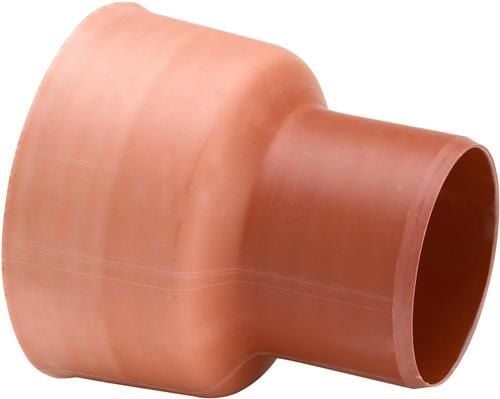 PP-overgangsstykke 110mm - til ler- og beton spids. Uponor