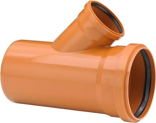 Uponor 250 x 110 mm 45° PVC-avloppsrör