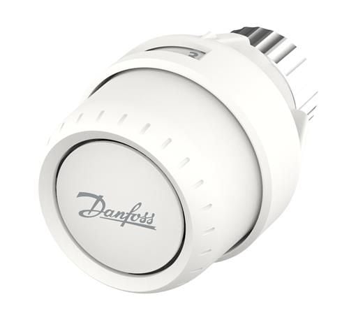 DANFOSS Aveo Institutionaalinen anturielementti, jossa on sisäänrakennettu anturi. Asetusalue 7-28°C, pakkassuojaus
