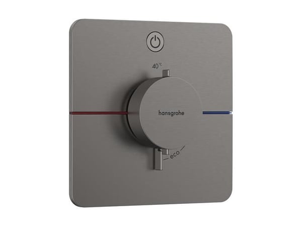 Termostat indb Select Q 1/udtag b/sort