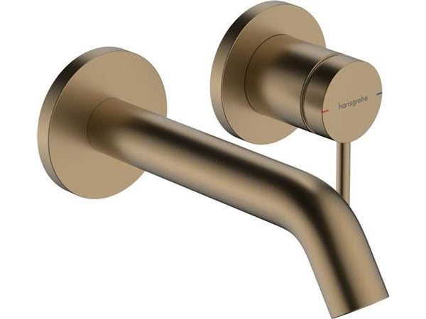 Håndvaskarm Tecturis S 2huls 165mm bronz