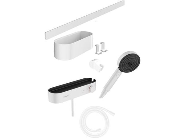 Brusesæt Wallstoris m/termostat mathvid