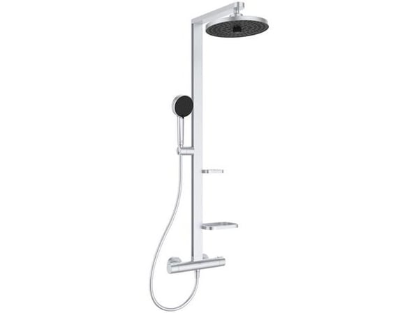 Ideal Standard Alu+ - Brusesystem+termostat Silver