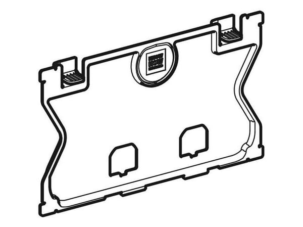 Geberit skyddsplatta för Sigma inbyggnads-spolcistern 12 cm